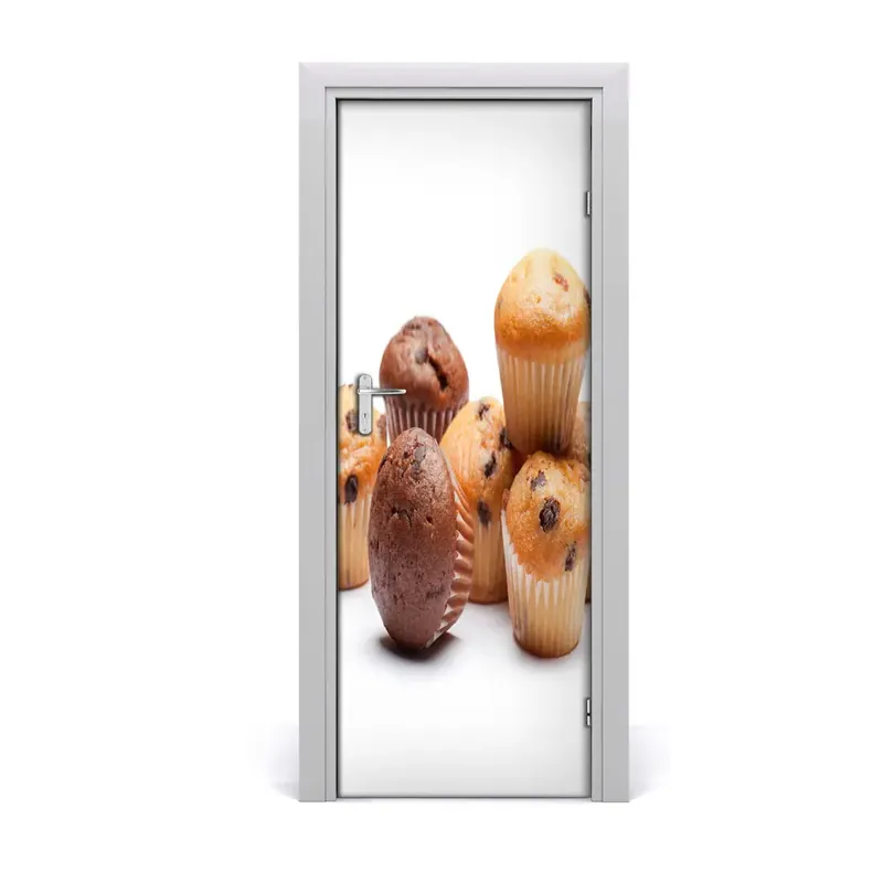 Tapet autocolant pentru uși Prăjituri delicioase Ofertă specială