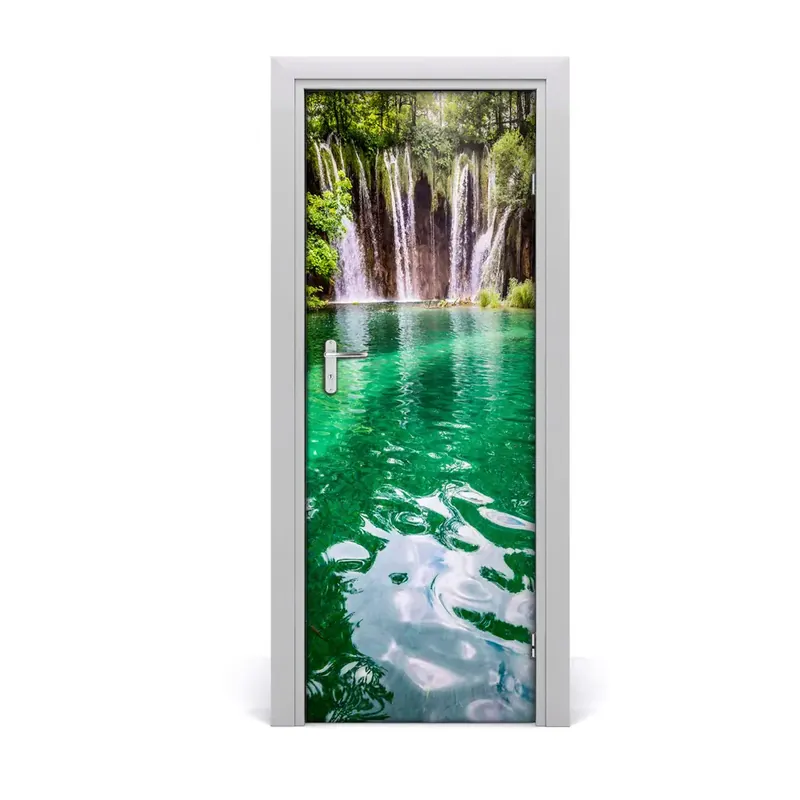 Autocolant uşă Lacul Plitvice Comandă acum