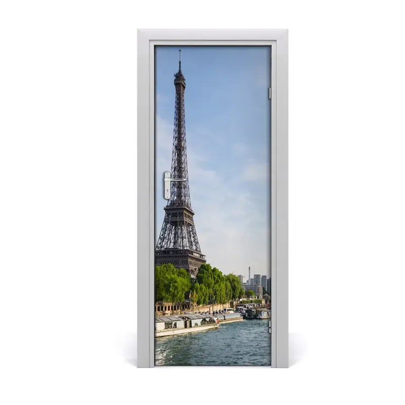 Ultima șansă Autocolant uşă Turnul Eiffel pe Sena