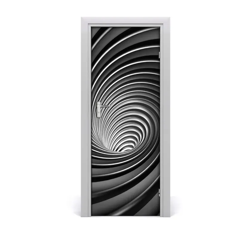 Bestseller Autocolant de uși Vârtej abstract