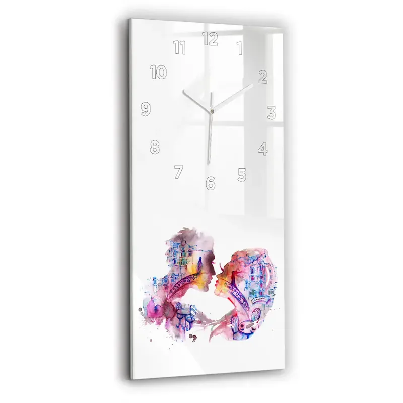Ceas de sticlă pe perete vertical Două Corpuri Un Suflet Disponibil imediat