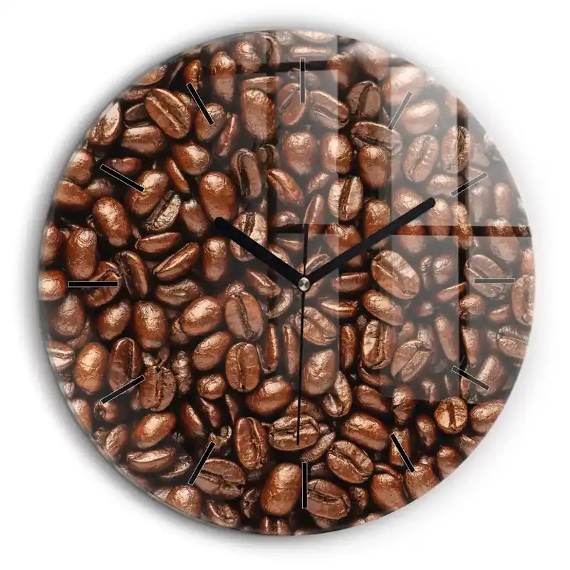 Mai ieftin Ceas din sticlă rotund Boabe de cafea