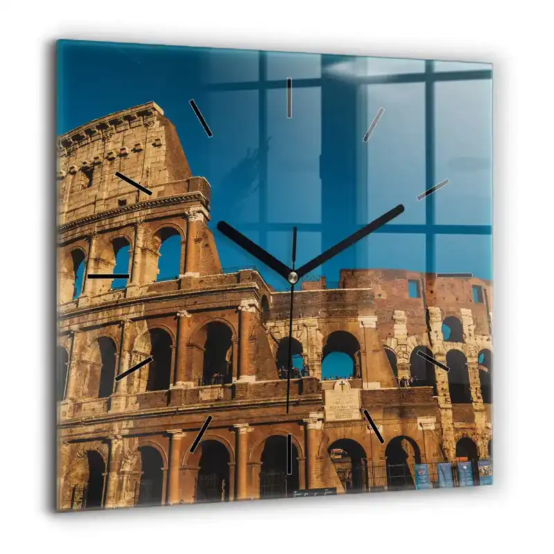 Disponibil imediat Ceas din sticlă pătrat Orizontul Big Ben a Londrei