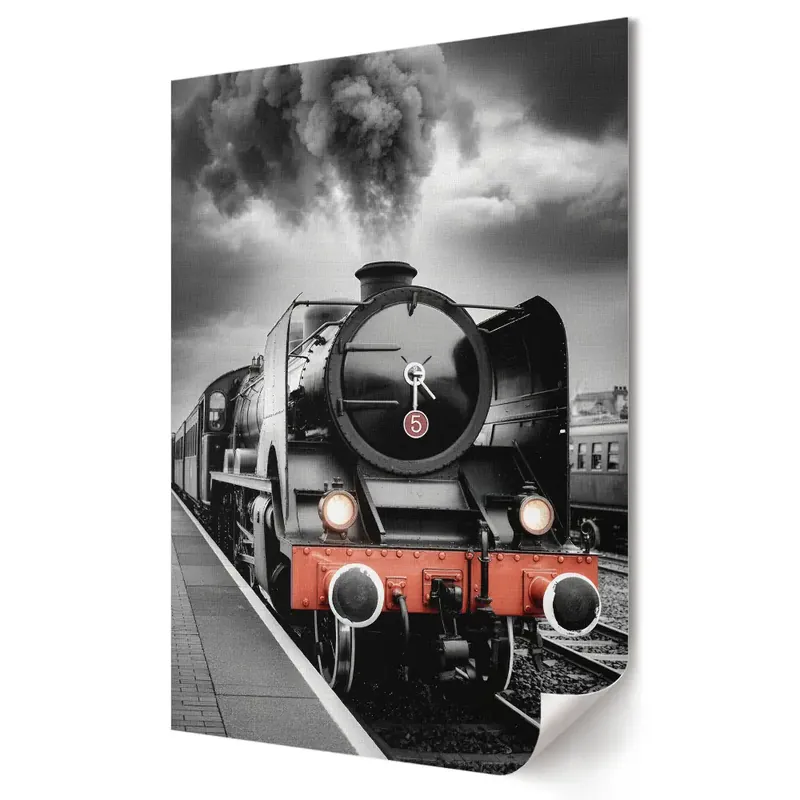 Bestseller Poster decorativ Trenul clasic al timpului