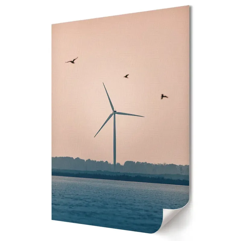 Ofertă de sezon Poster de perete Pacea naturii și energia vântului