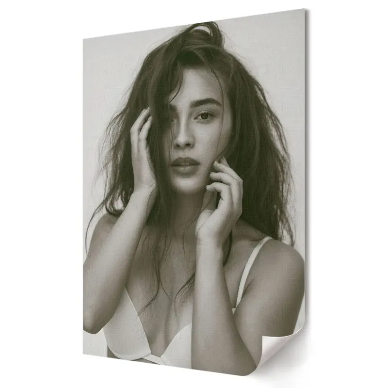 Tablou canvas cu design monocromatic reprezentând frumusețea naturală Cel mai bun preț