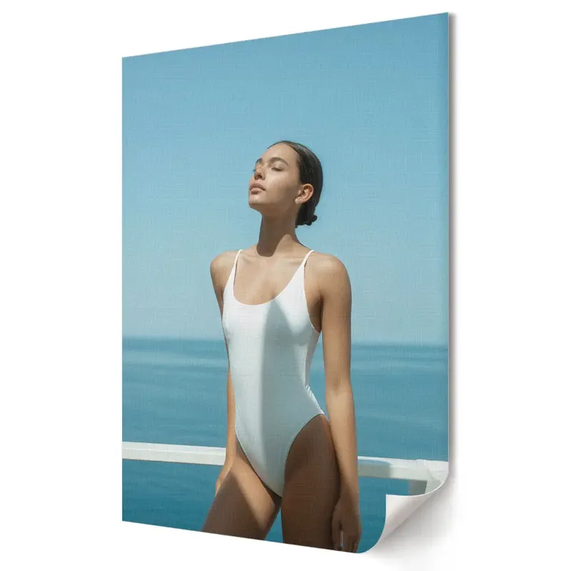 Bestseller Tablou canvas Eleganță de vară la mare