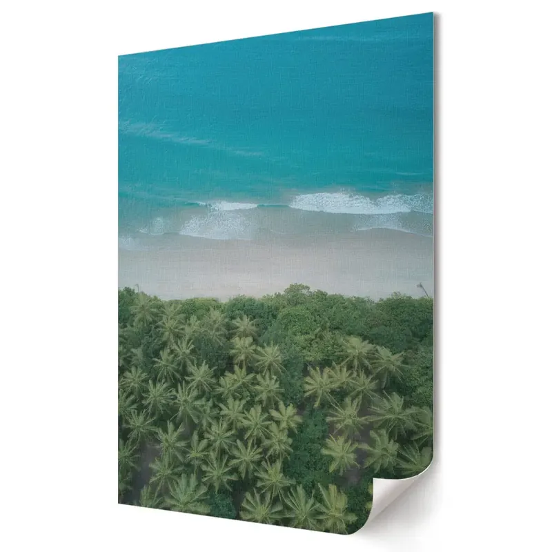 Chilipir Poster decorativ Un paradis tropical lângă marea albastră