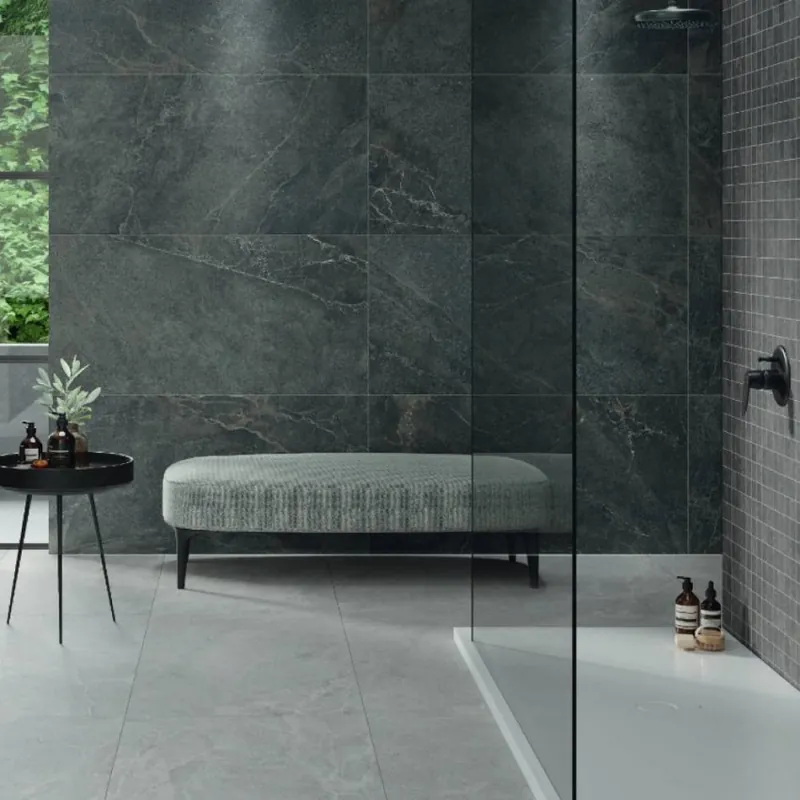 Lichidare de stoc Gresie/Faianta KTL Lithos Anthracite Matt 75x150