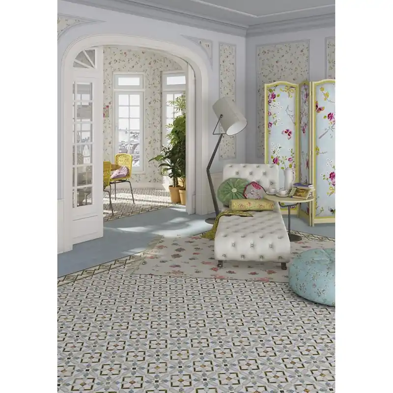 Reducere Gresie/Faianta Vives Vodevil Demel&Fornos Multicolor Mat 20x20