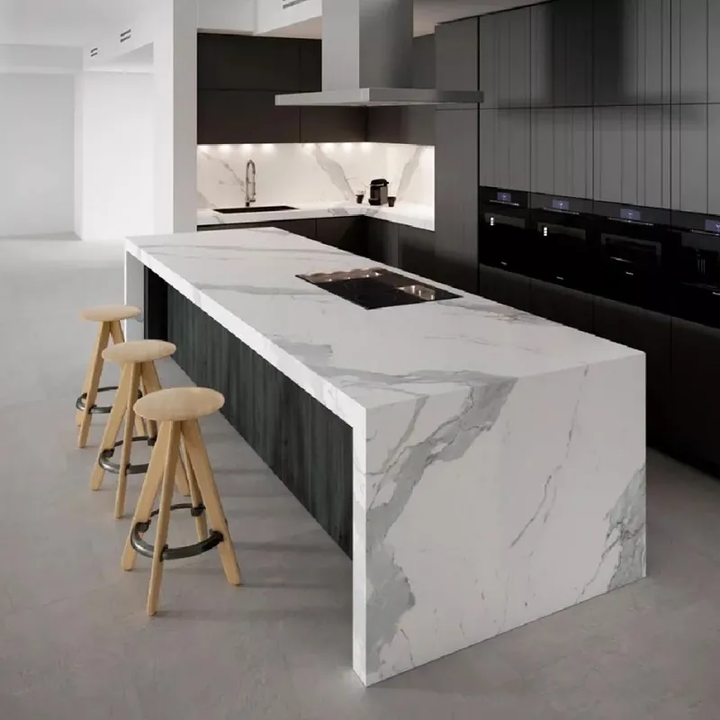 Comandă acum Gresie/Faianta Apavisa Statuario Extra White Bookmatch Natural A+B