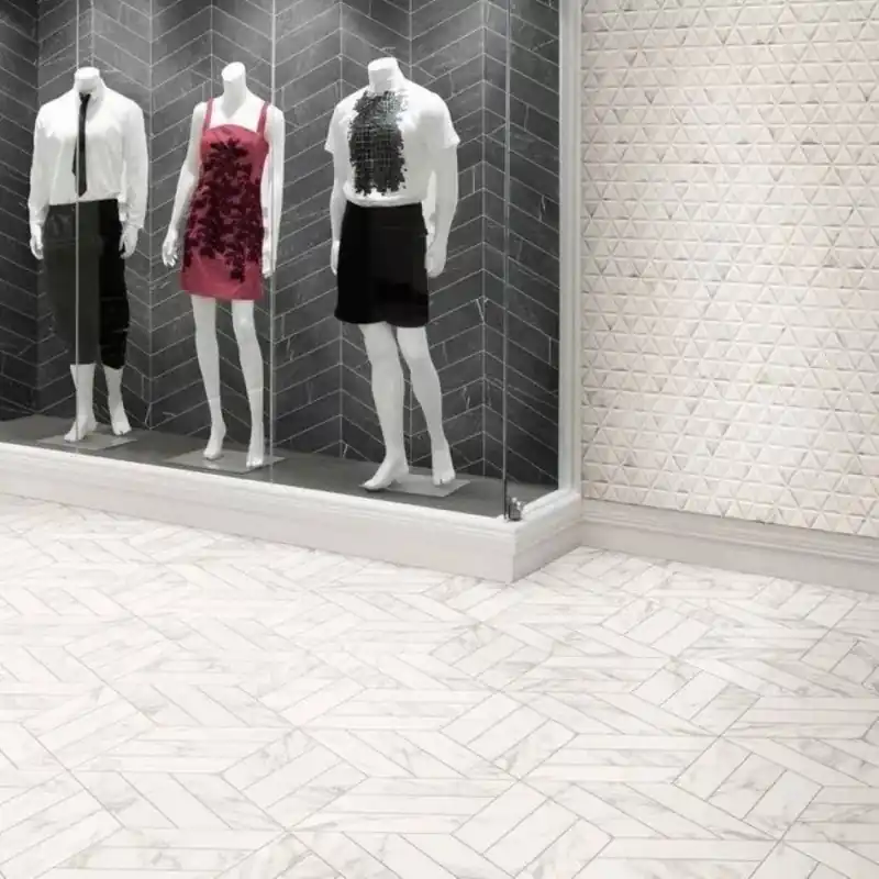 Retur ușor Gresie/Faianta Realonda Diamond Statuario Chevron 70x40