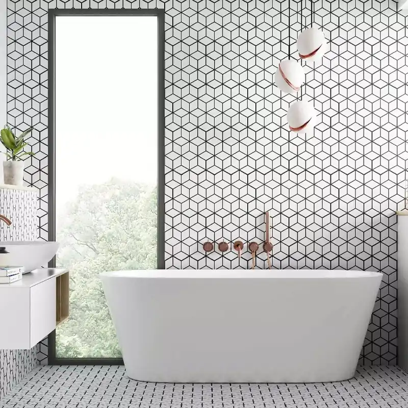 Noutate Gresie/Faianta Realonda Rhombus White 26,5x51