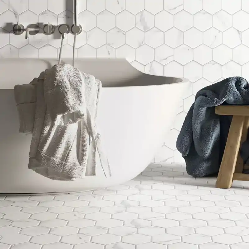Gresie/Faianta Realonda Hex Calacatta 26,5x51 cm Preferatul clienților