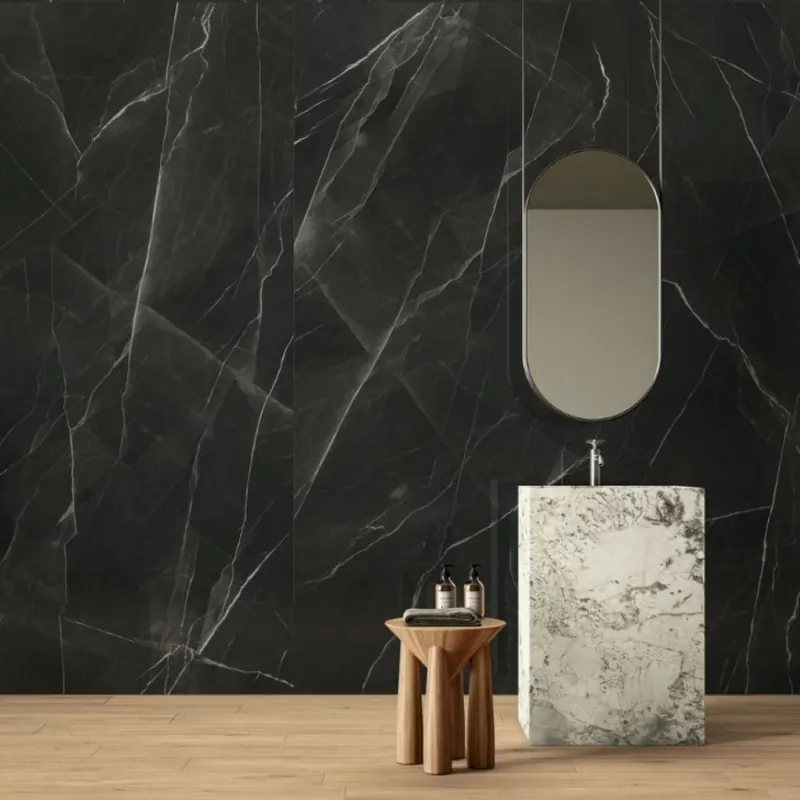 Comandă acum Gresie/Faianta Caesar Anima Wonder Nightfall Lucido 119,5x278 cm Calitatea a II-a