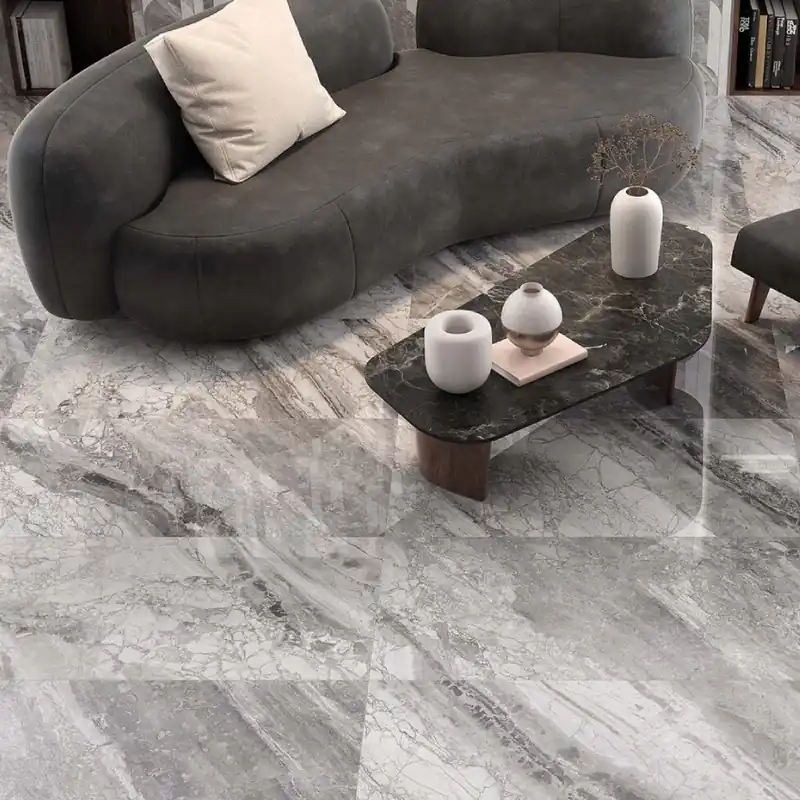 Gresie / Faianta Ibero Mystic Fantasy Silver, 60x120 cm Lichidare de stoc