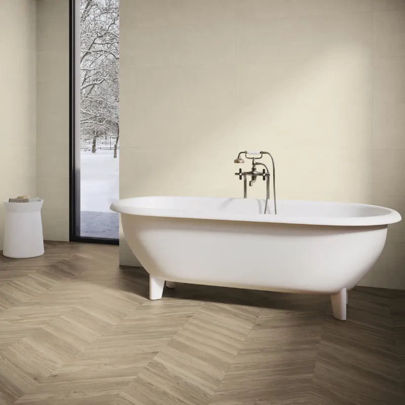 Gresie / Faianta Ape Kinfolk Chevron Kinwood, 8,5X44 cm Premium
