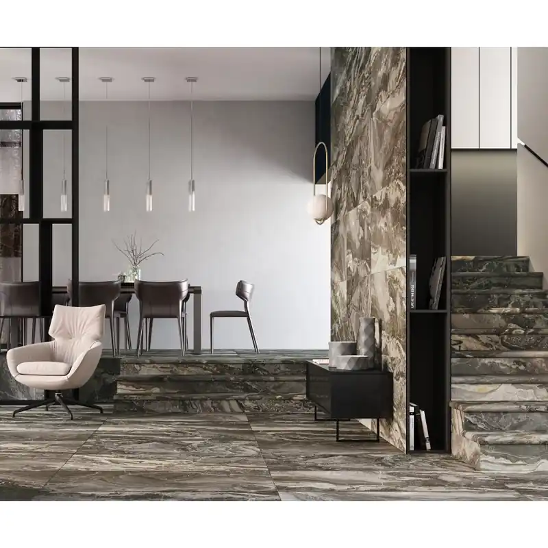 Premium Gresie portelanata profil treapta Exagres Orobico 33x120 cm rotunjita