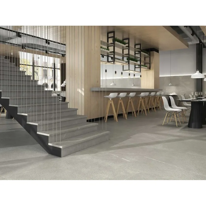 Gresie portelanata profil treapta Exagres Albaroc 33x120 cm Reducere de preț