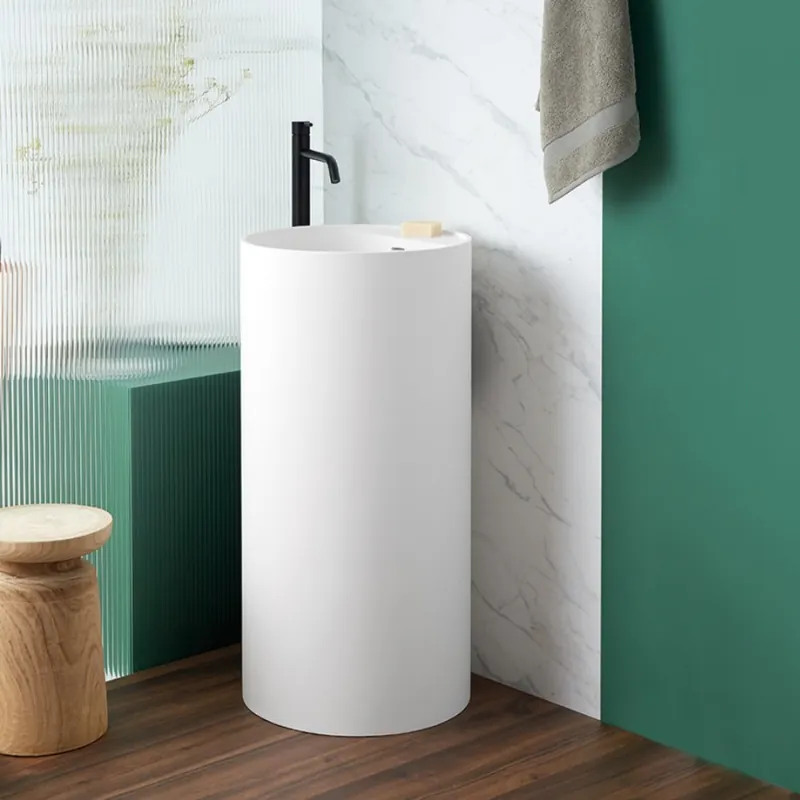 Lavoar freestanding Sanycces Vistabella alb mat Ieftin