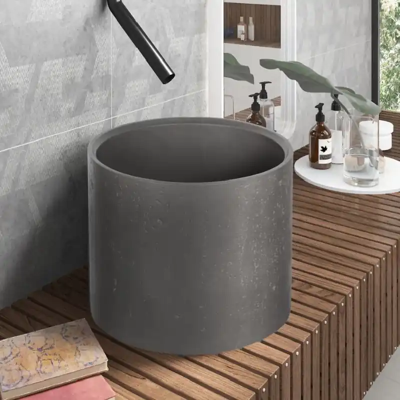 Lavoar pe blat Karag Cleon, Ø390x300mm Super ofertă