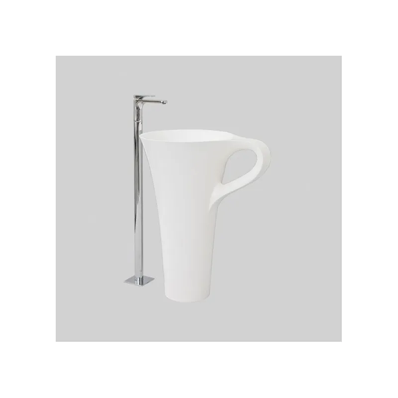 Lavoar freestanding Artceram Cup, alb Plată sigură
