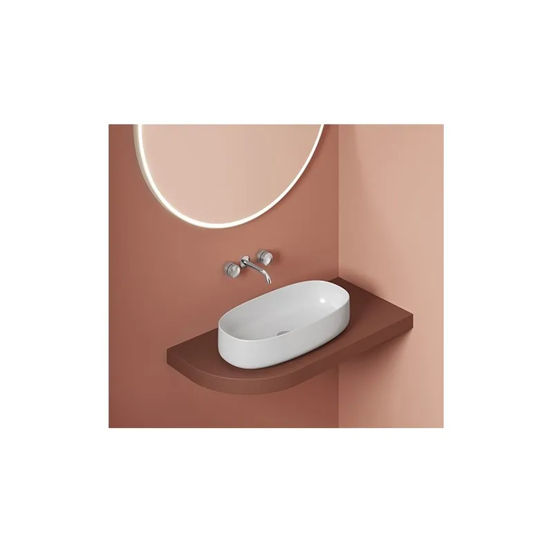 Lavoar Artceram Cognac, alb 68x35 cm Preț promoțional