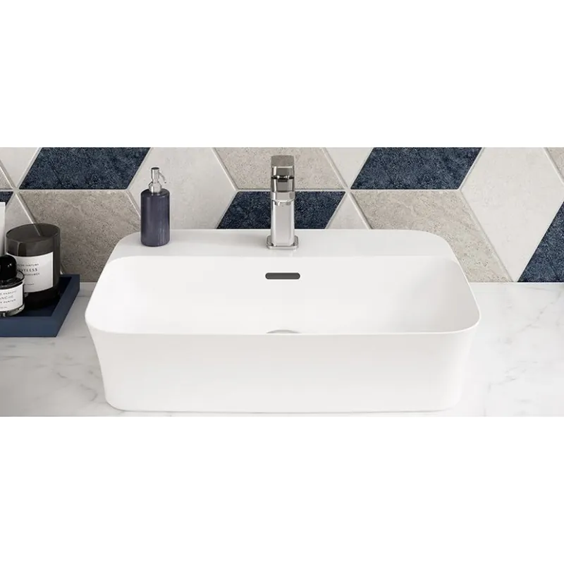 Lavoar pe blat Ideal Standard Ipalyss 55x38 cm, cu orificiu baterie Reducere
