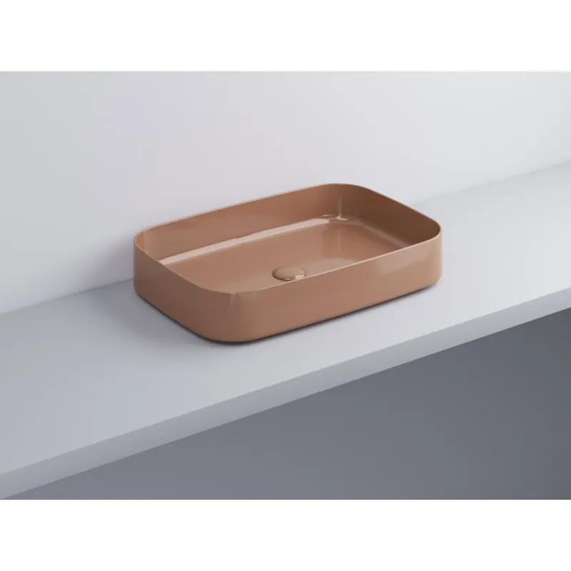 Calitate înaltă Lavoar pe blat Cielo Shui Comfort Rectangular Le Acque Di Cielo 60x40 cm