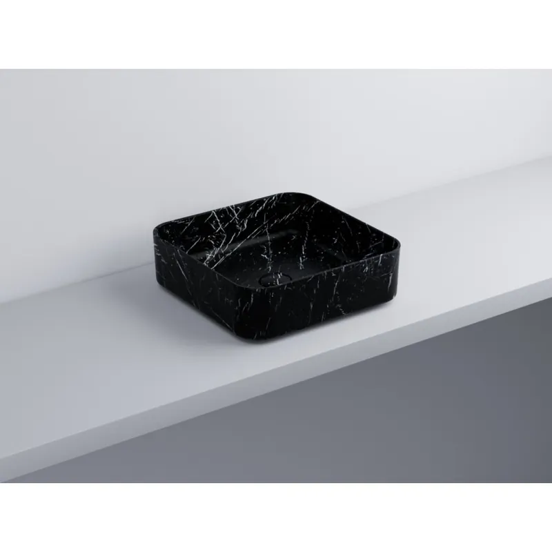 Ofertă Lavoar pe blat Cielo Shui Comfort Square Le Pietre 40 cm