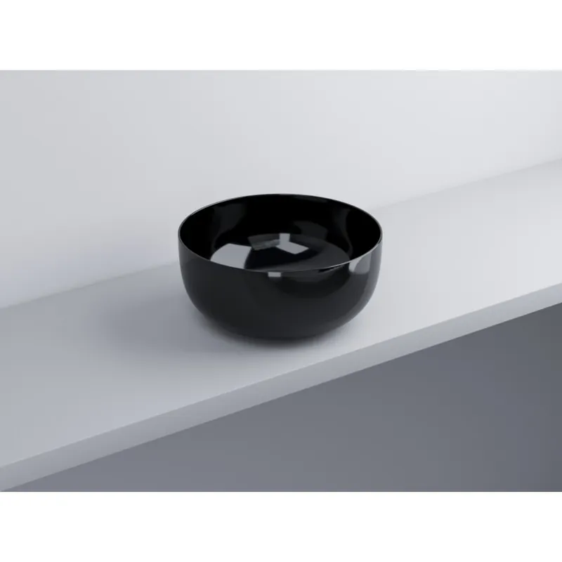 Preț promoțional Lavoar pe blat Cielo Shui Black 40 cm