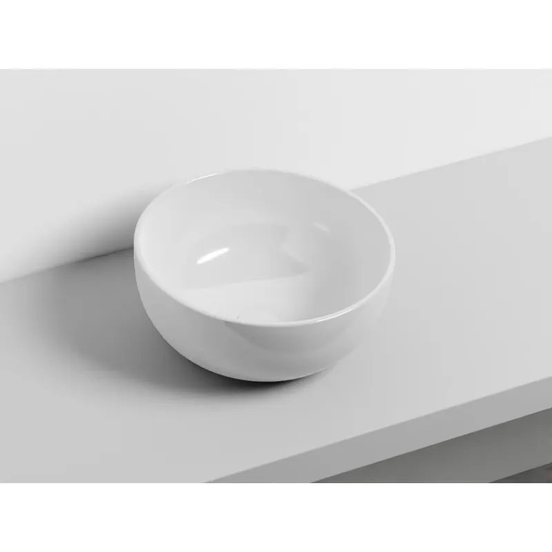 Preferatul clienților Lavoar pe blat Cielo Shui White, 40 cm