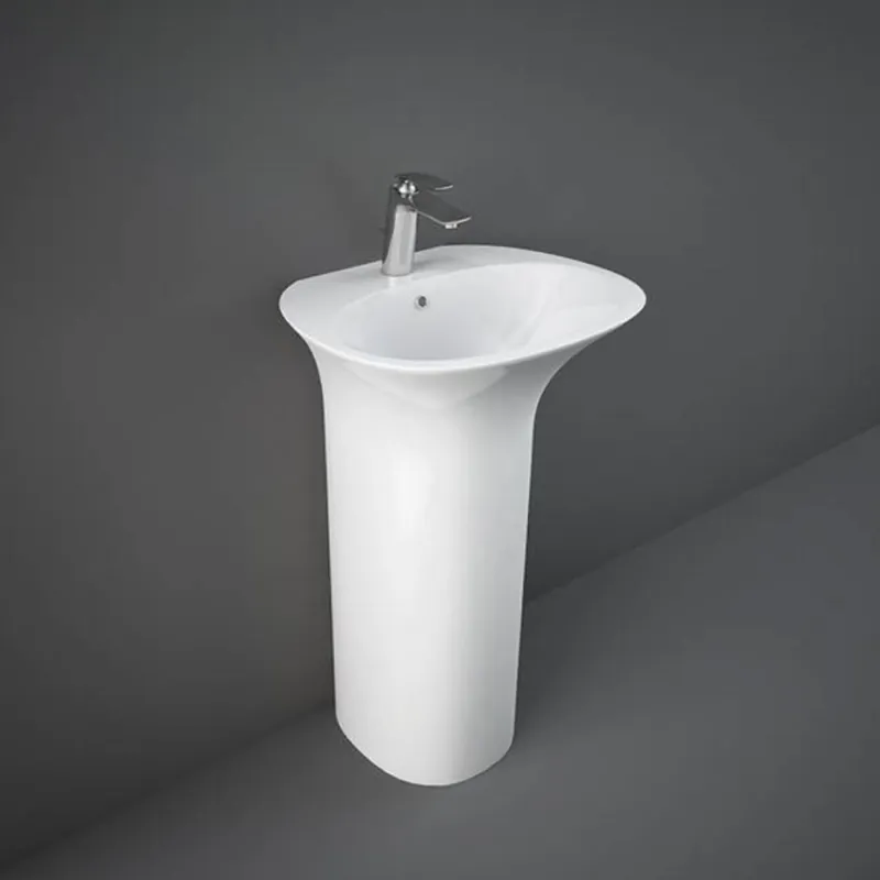Reducere Lavoar freestanding Rak Sensation cu orificiu baterie, 55x46 cm