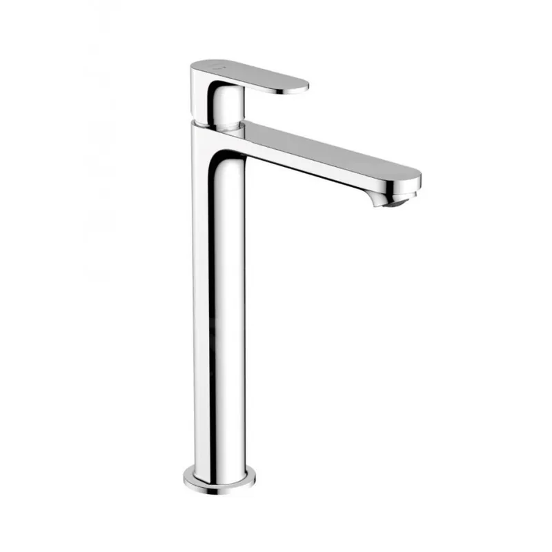 Retur gratuit Baterie inalta lavoar Hansgrohe Rebris S 240 CoolStart, crom