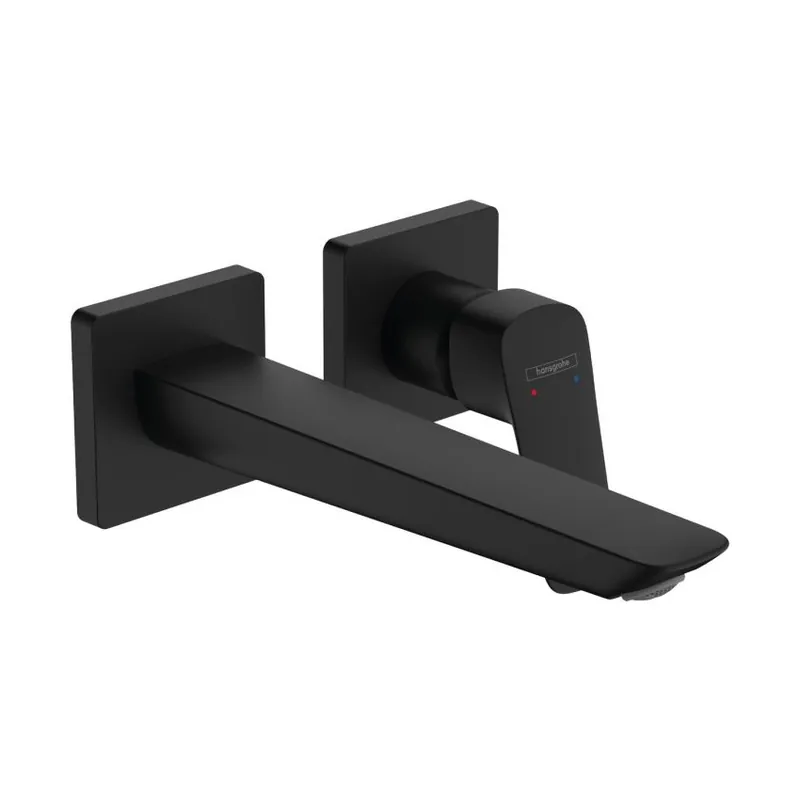 Baterie lavoar incastrata Hansgrohe Logis Fine, negru mat Retur ușor