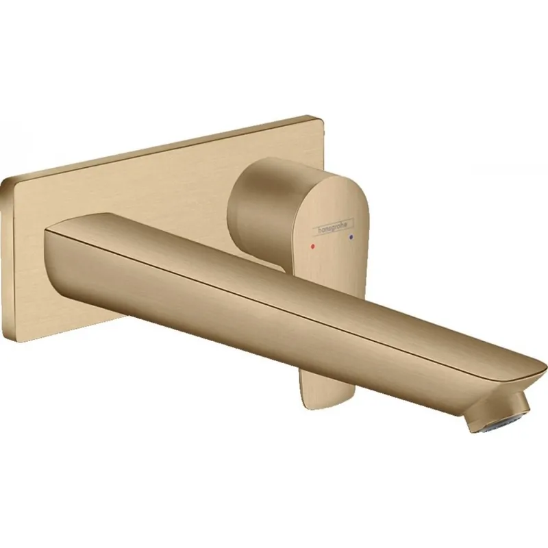 Ultima șansă Baterie lavoar incastrata Hansgrohe Talis E, bronz periat