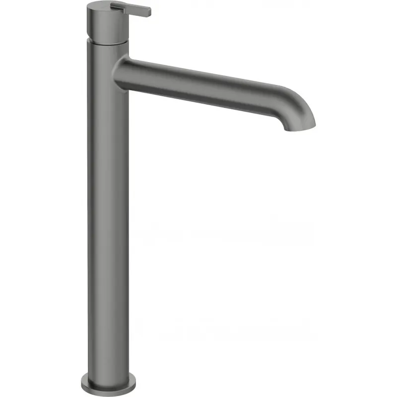 Baterie inalta lavoar Deante Silia, titanium Reducere