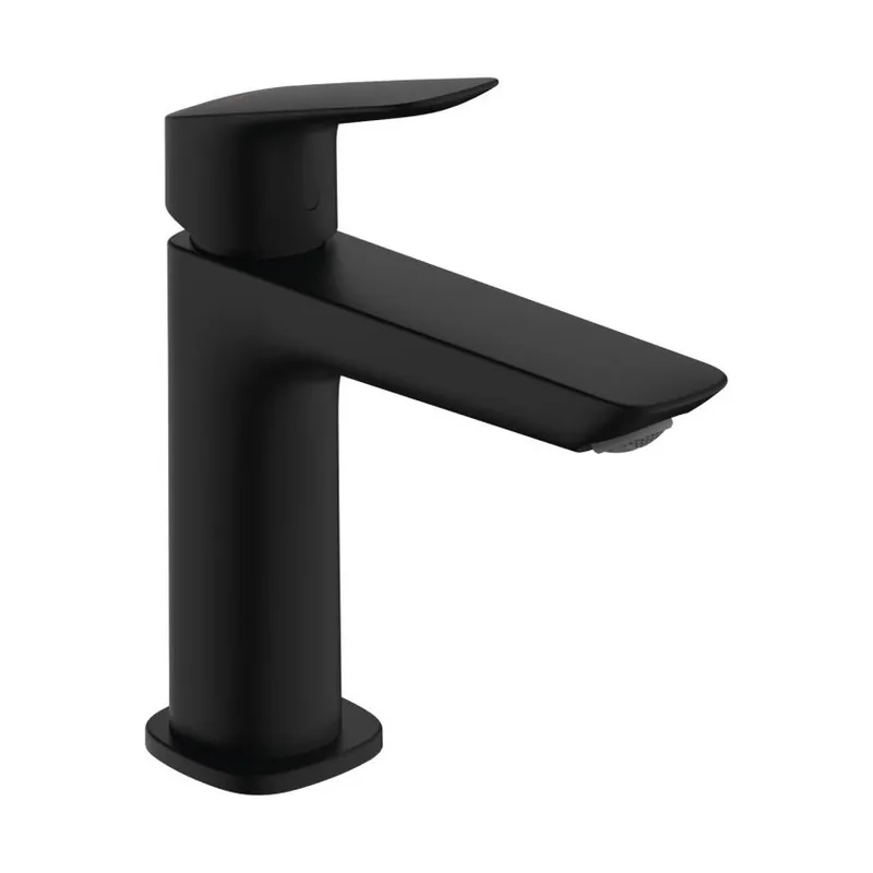 Baterie lavoar Hansgrohe Logis 110 Fine, negru mat Preț redus