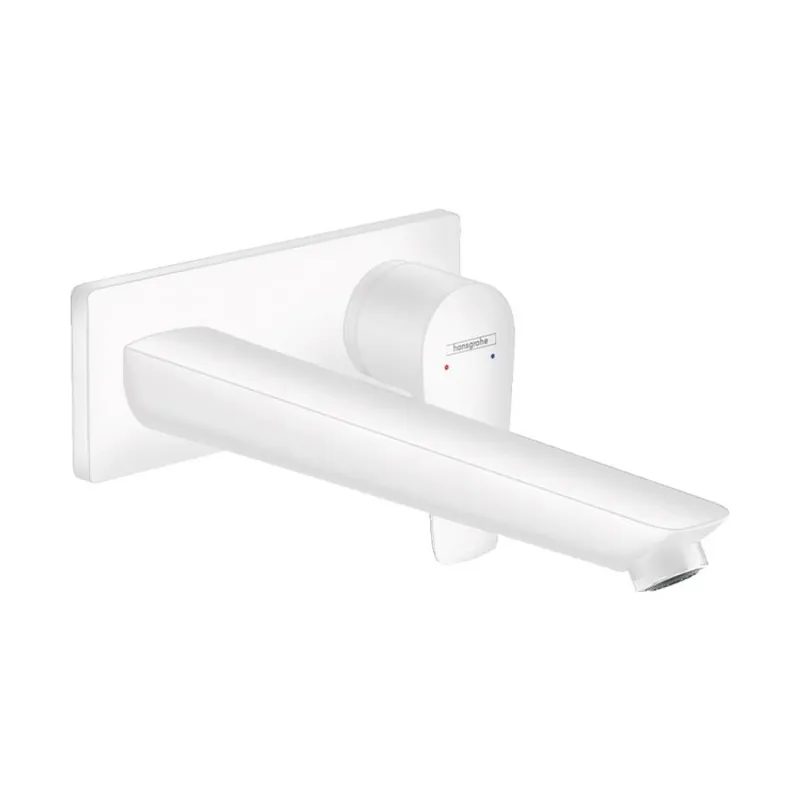 Plată sigură Baterie lavoar incastrata Hansgrohe Talis E, alb mat