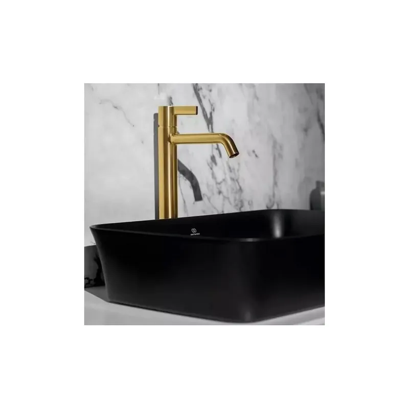 Baterie inalta lavoar Ideal Standard Joy, auriu, cu ventil Preferatul clienților