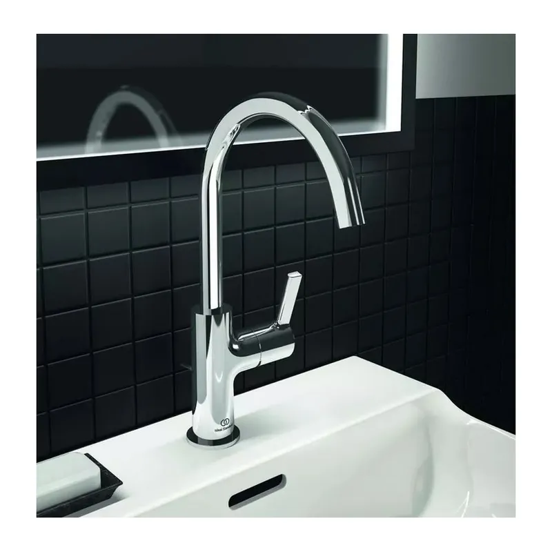Baterie lavoar inalta Ideal Standard Joy, crom, cu ventil Ofertă exclusivă