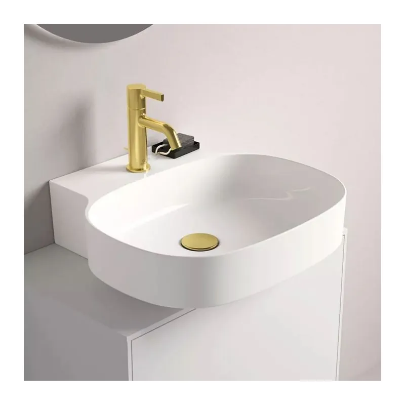 Lichidare de stoc Baterie lavoar Ideal Standard Joy, auriu, cu ventil