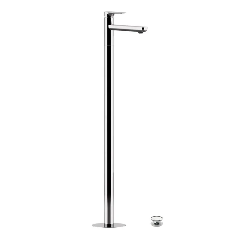 Reducere Baterie lavoar freestanding Daniel Rubinetterie Ambition crom, cu ventil