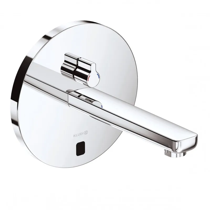 Baterie lavoar incastrata electronica Kludi Zenta E 190, rotunda, cu maner Bestseller