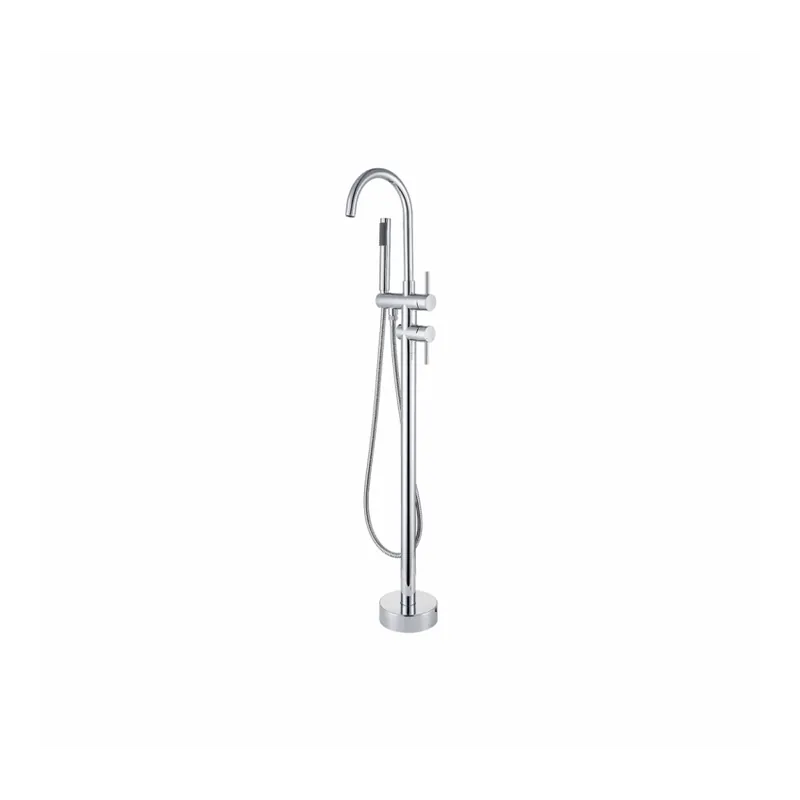 Baterie cada freestanding Besco Illusion, cu kit de dus Cumpără online