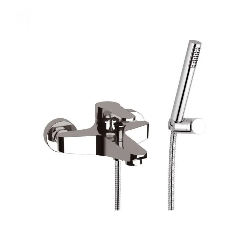 Baterie cada Daniel Rubinetterie Omega cu set de dus, crom Disponibil imediat