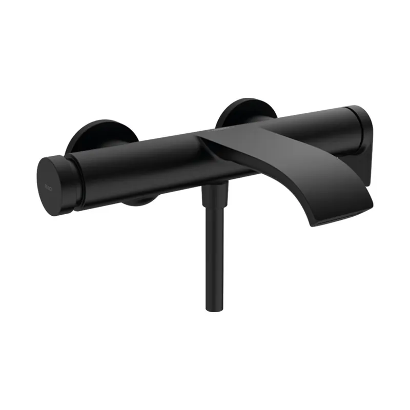 Baterie cada / dus Hansgrohe Vivenis, negru mat Reducere