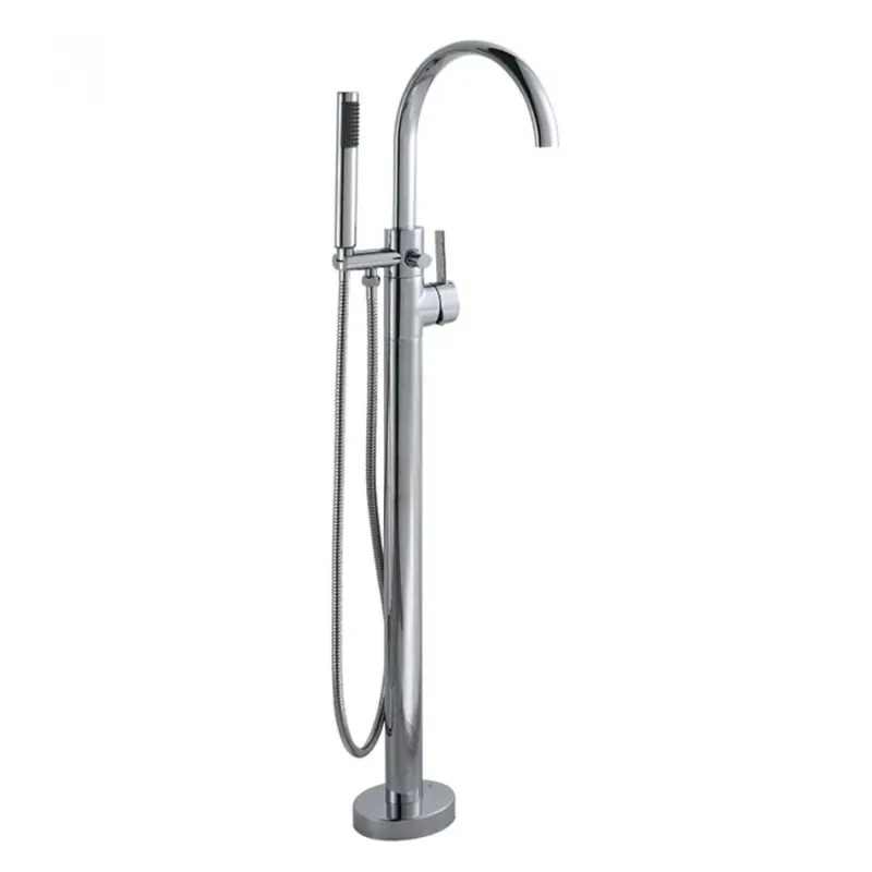 Baterie cada freestanding Wellis Via cu kit de dus Mai ieftin