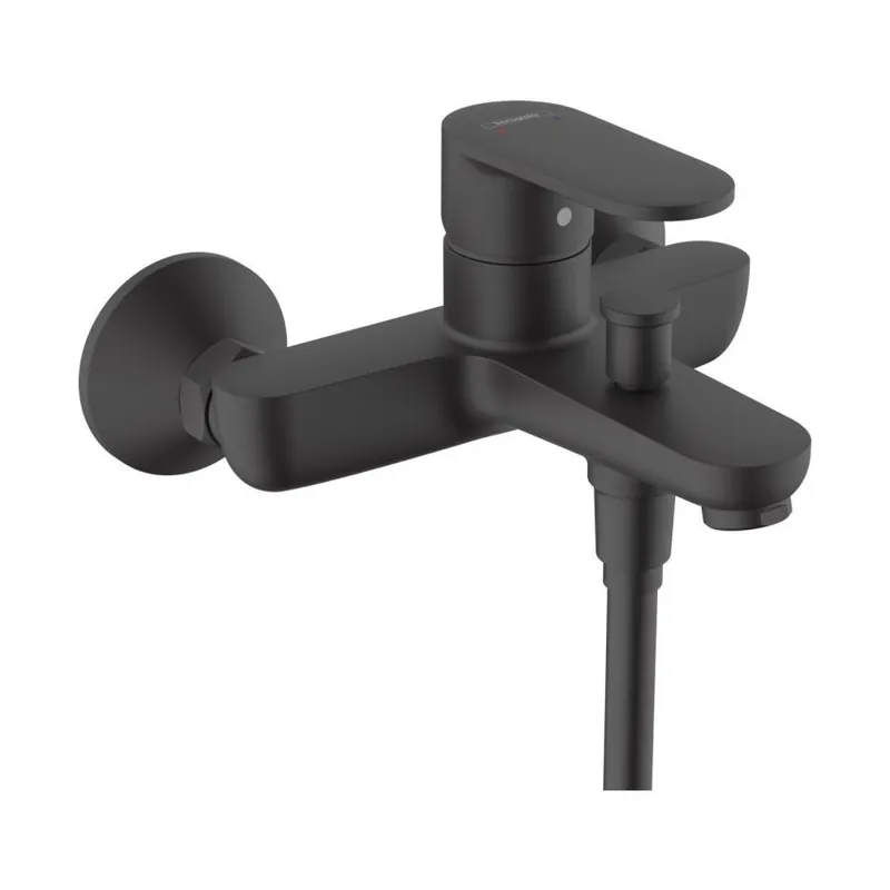 Baterie cada / dus Hansgrohe Vernis Blend, negru mat Retur gratuit