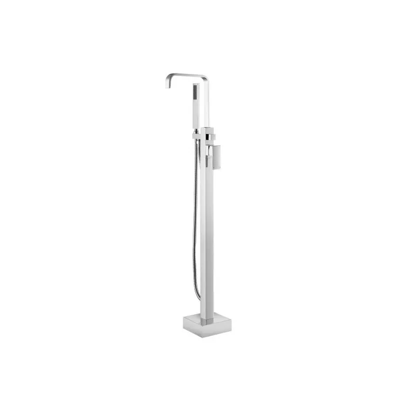 Baterie cada freestanding Besco Modern I, cu kit de dus Discount